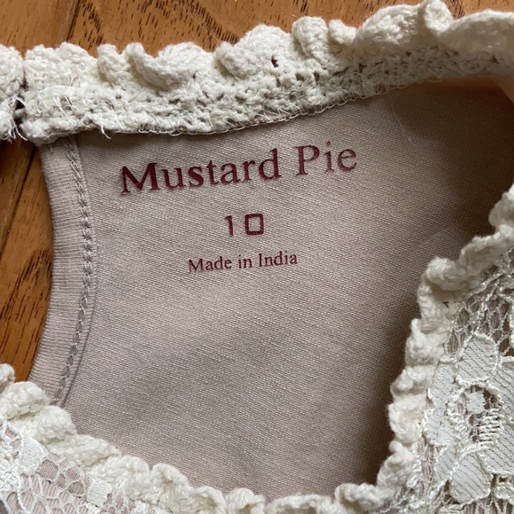 Girls size 10 Mustard Pie dress - Picture 3 of 6